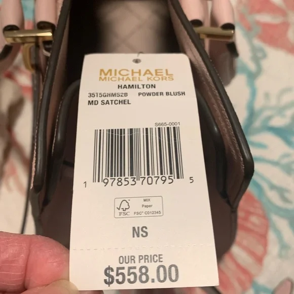 Michael Kors Blush Satchel